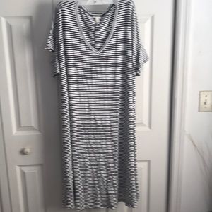 Striped Dress 💕.   Size 18/20W